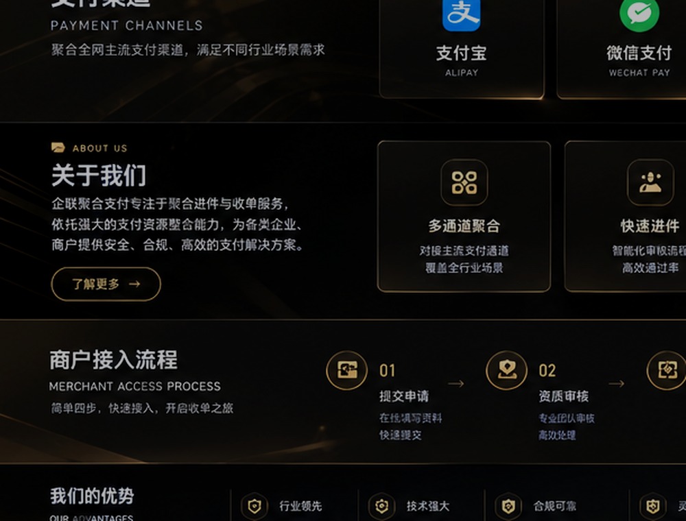 企联聚合支付企业服务
